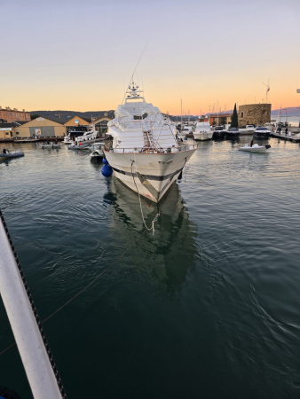Déconstruction navale Sea Lady II à Saint-Tropez