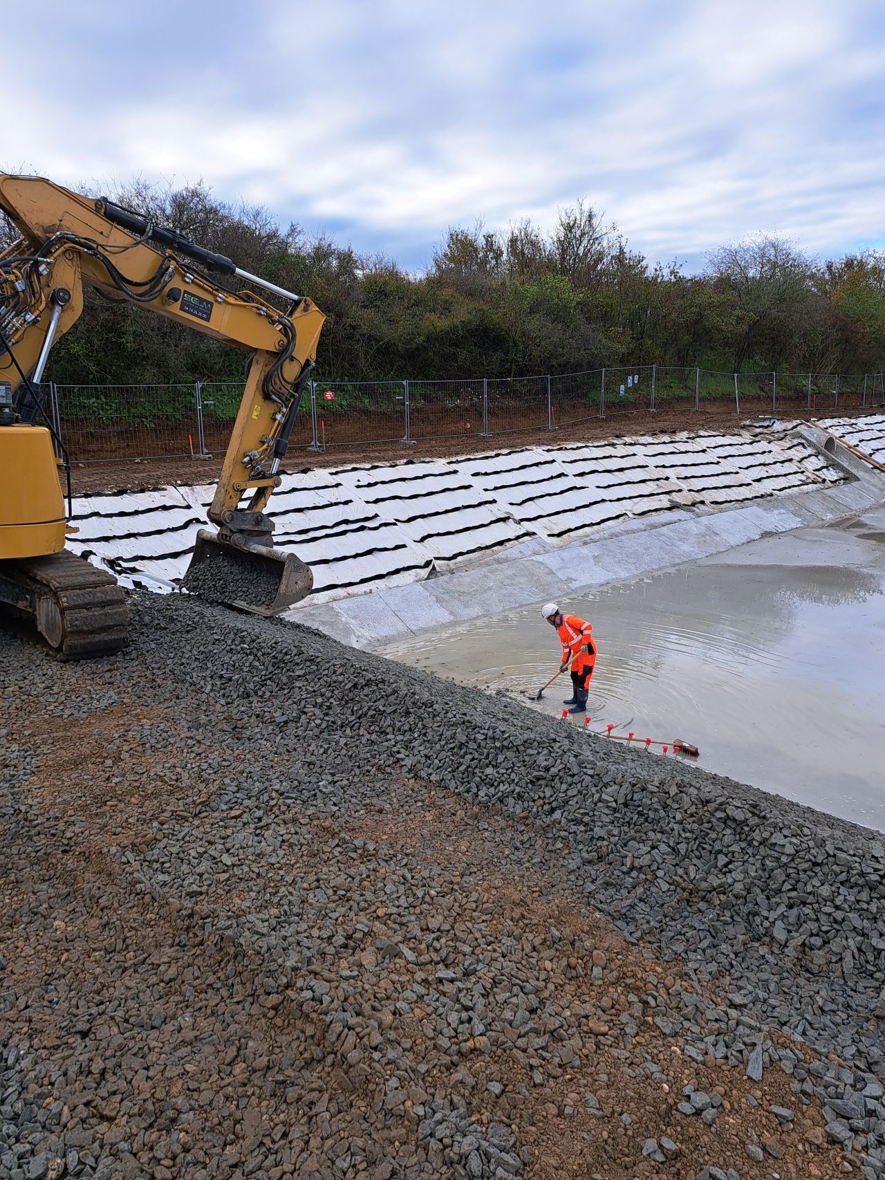 Réhabilitation des bassins de A46 Sud