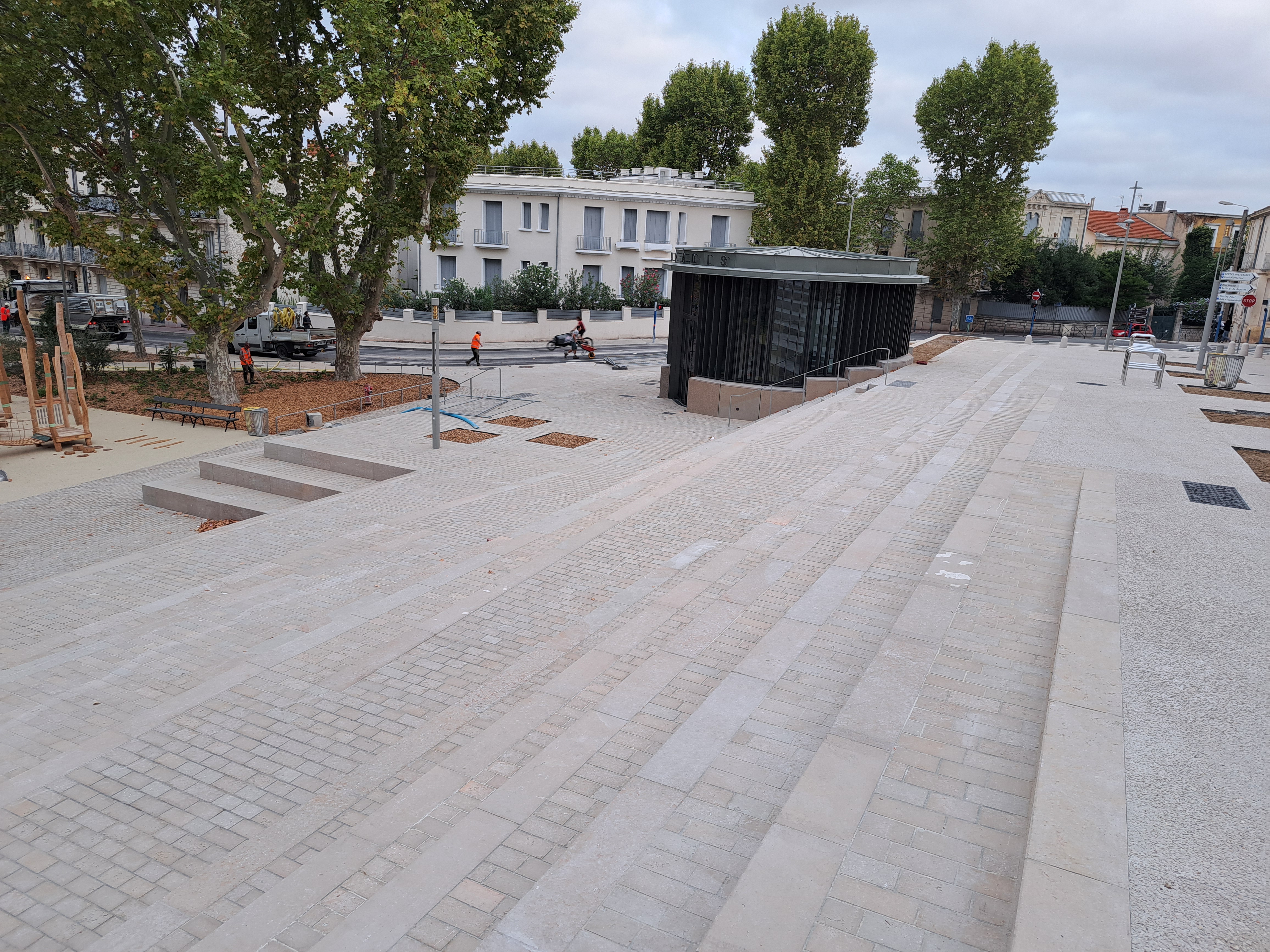 Requalification de la place Max Rouquette à Montpellier (34)