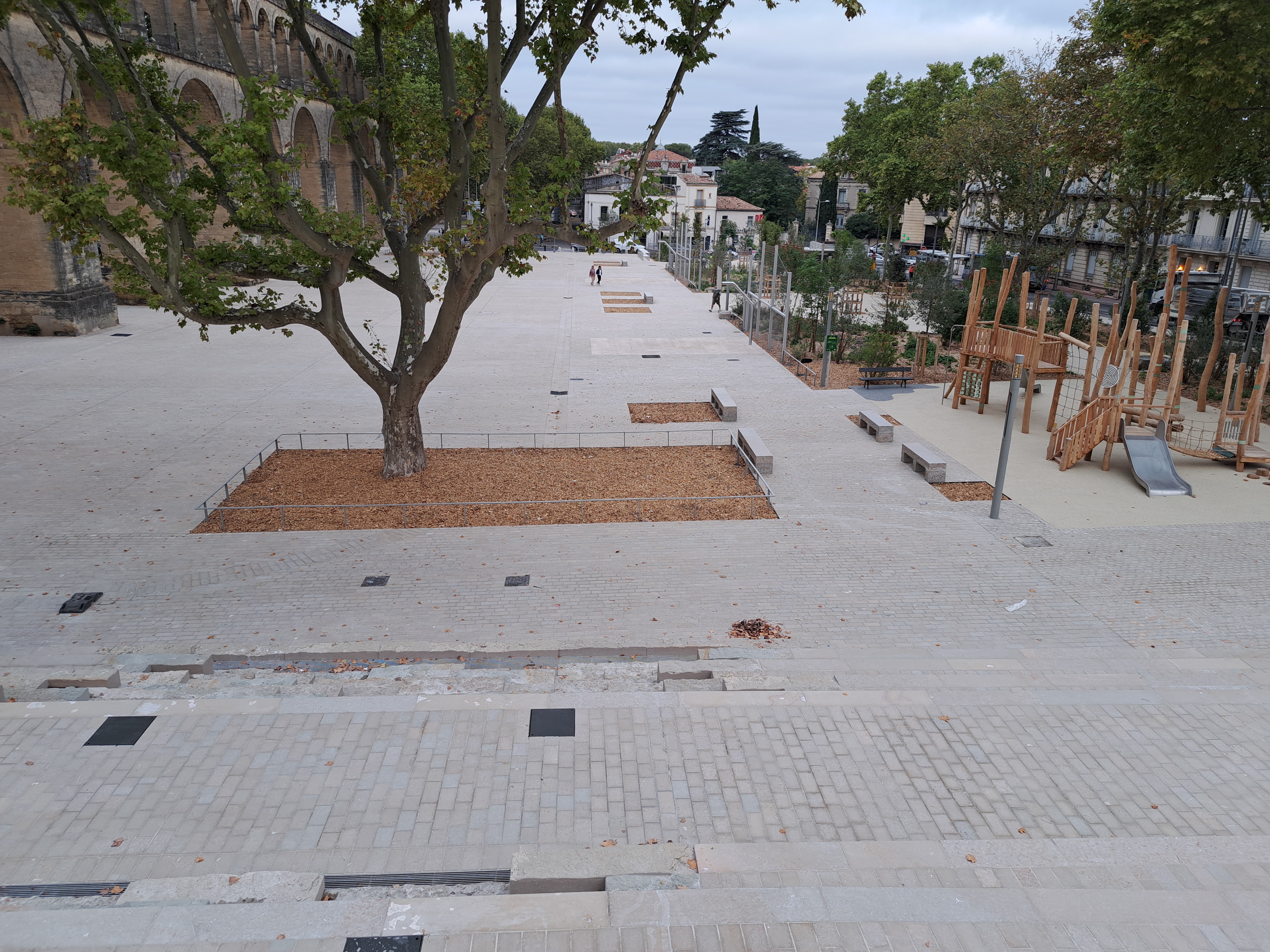 Requalification de la place Max Rouquette à Montpellier (34)