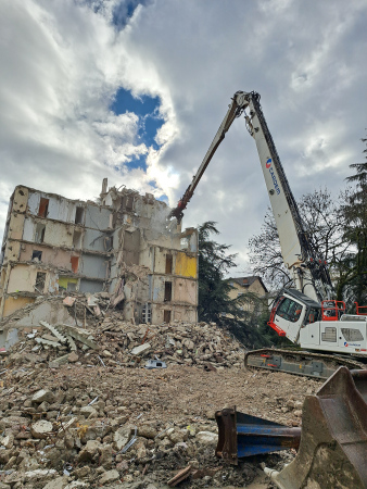 Déconstruction des tours Baltiss à Voiron