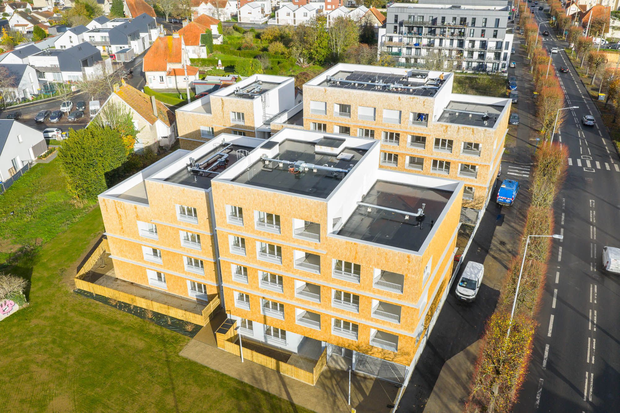 Livraison d'une nouvelle résidence dans le quartier Rethel à Caen