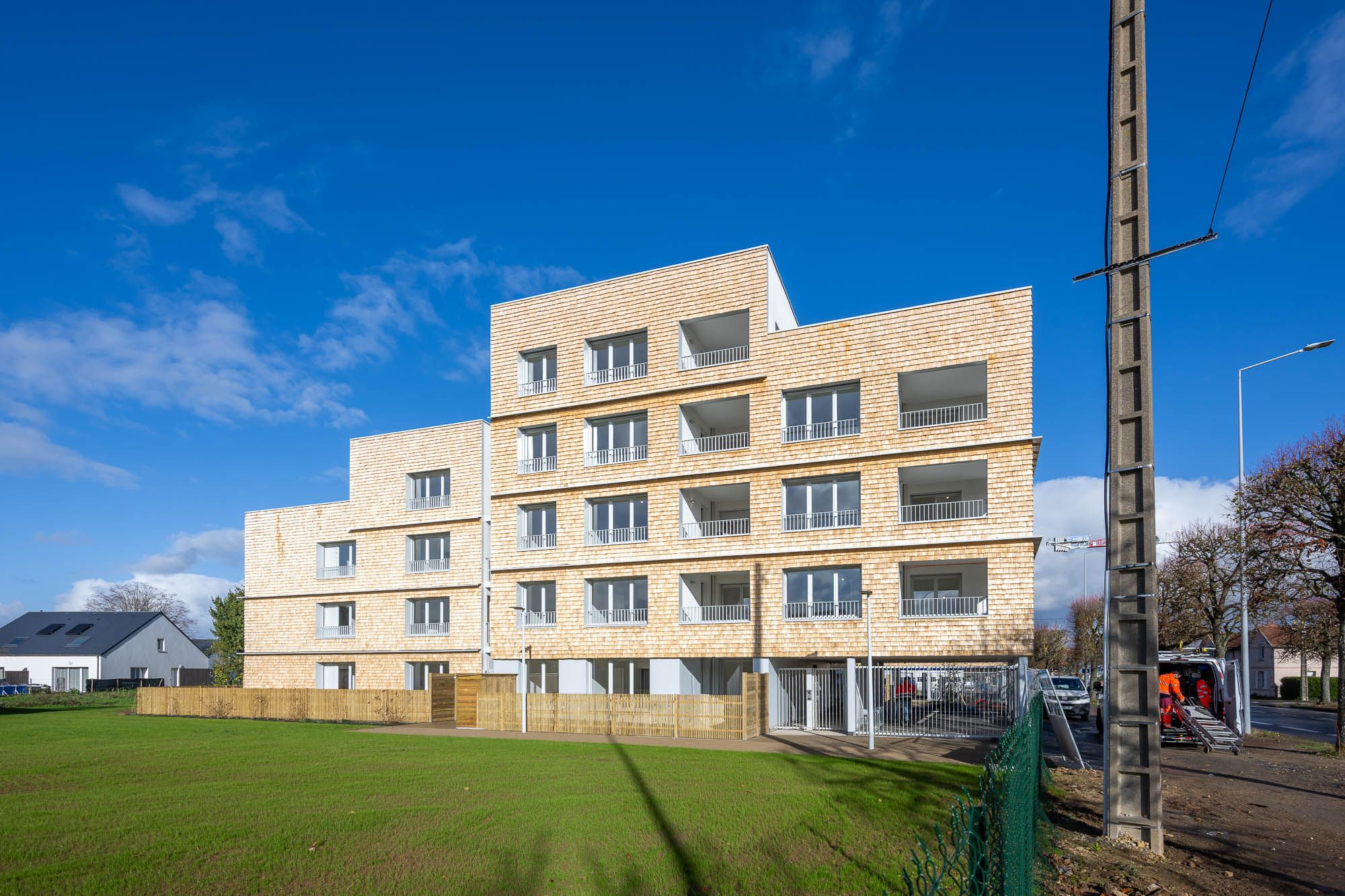 Livraison d'une nouvelle résidence dans le quartier Rethel à Caen