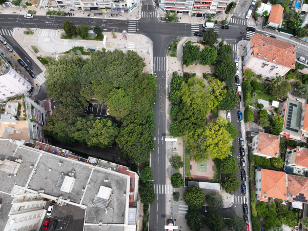 Réaménagement de la place du Général Goiran à Nice