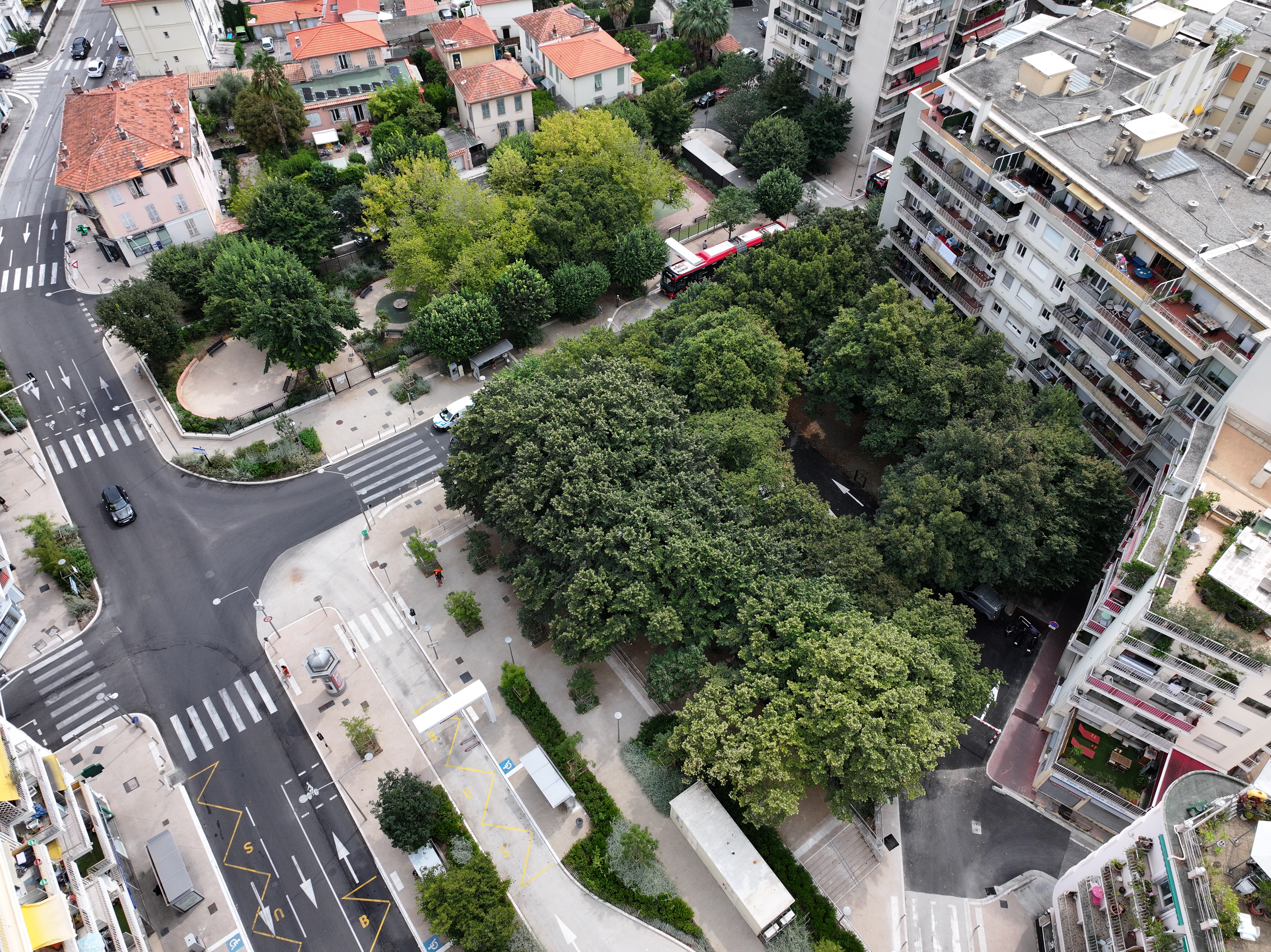 Réaménagement de la place du Général Goiran à Nice