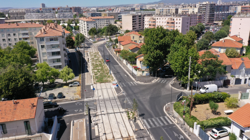 Extension ligne 3 tramway Marseille