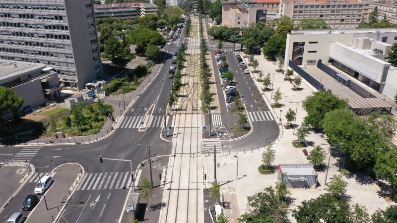 Extension de la ligne 3 du tramway à Marseille (13)