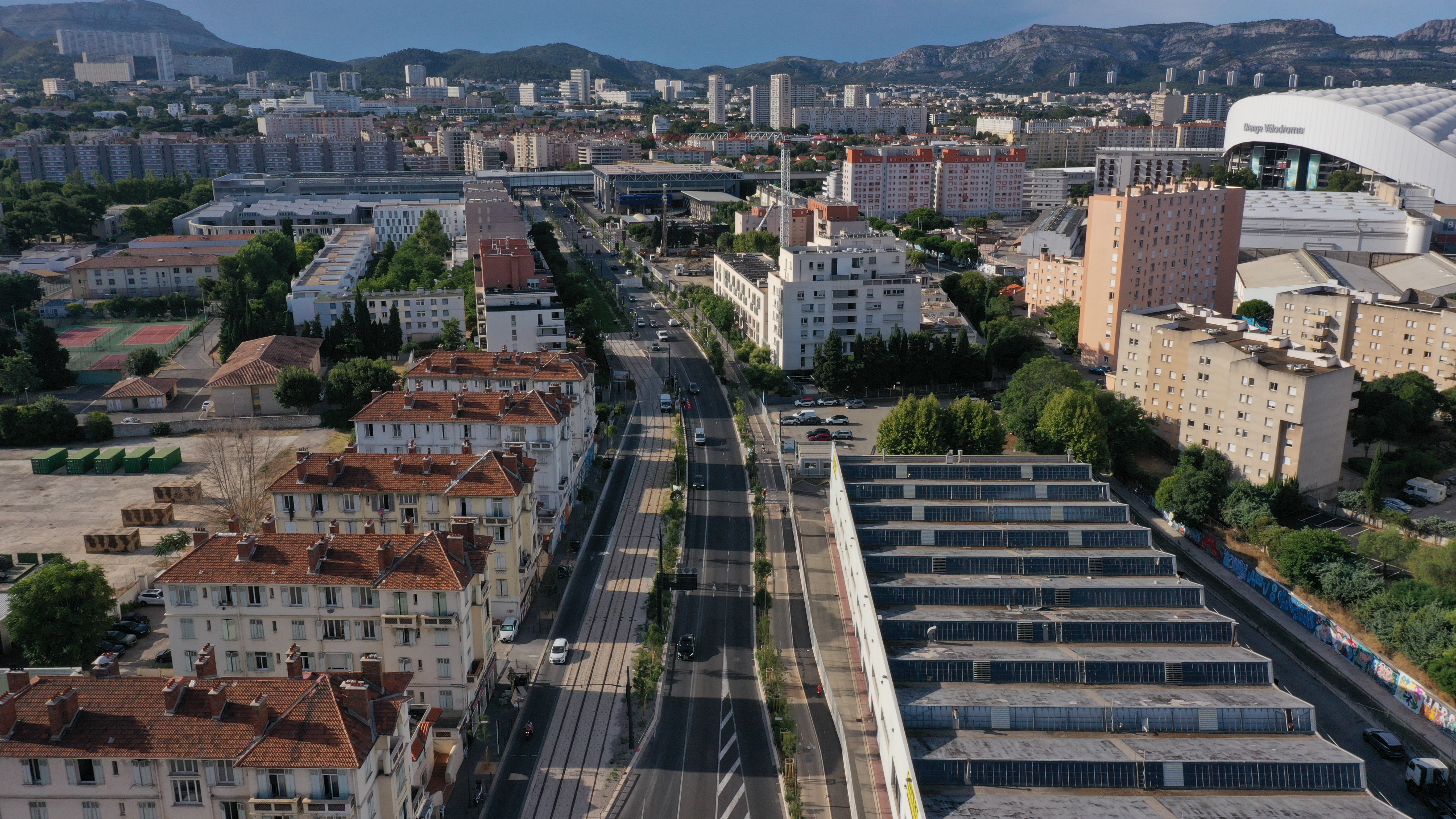 Extension de la ligne 3 du tramway à Marseille (13)