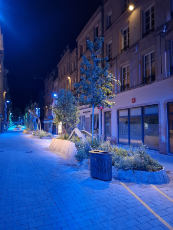 Réaménagement des rues Serpenoise et Ladoucette à Metz (57)