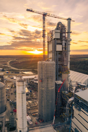 Travaux de renforcement du silo 3K1 à la cimenterie d’Airvault (79)