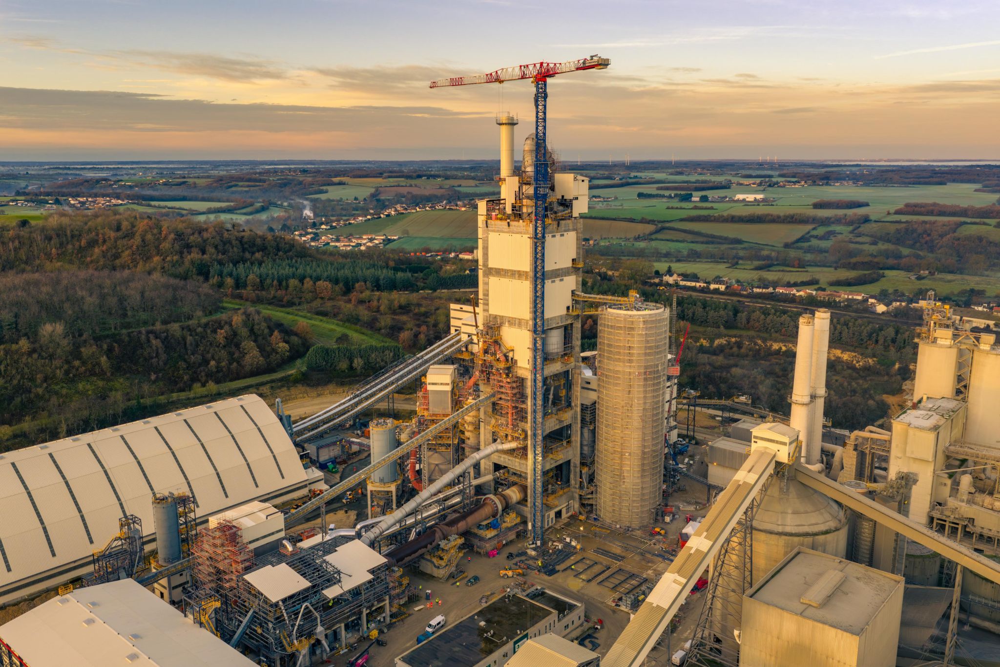 Travaux de renforcement du silo 3K1 à la cimenterie d’Airvault (79)