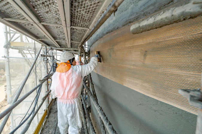 Travaux de renforcement du silo 3K1 à la cimenterie d’Airvault (79)