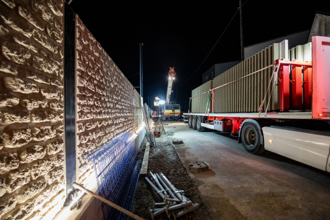Installation d’écrans acoustiques ferroviaires entre Houilles et Sartrouville