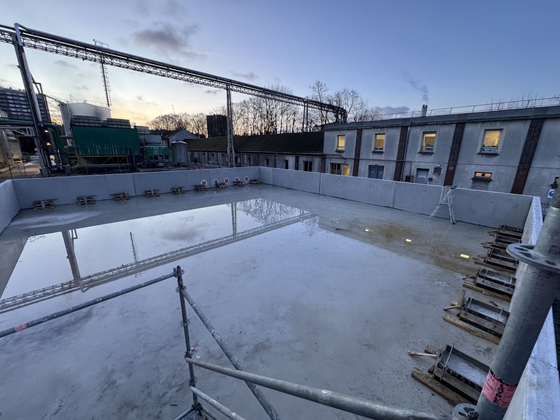 Travaux industriels pour Biospringer à Nesle (80)