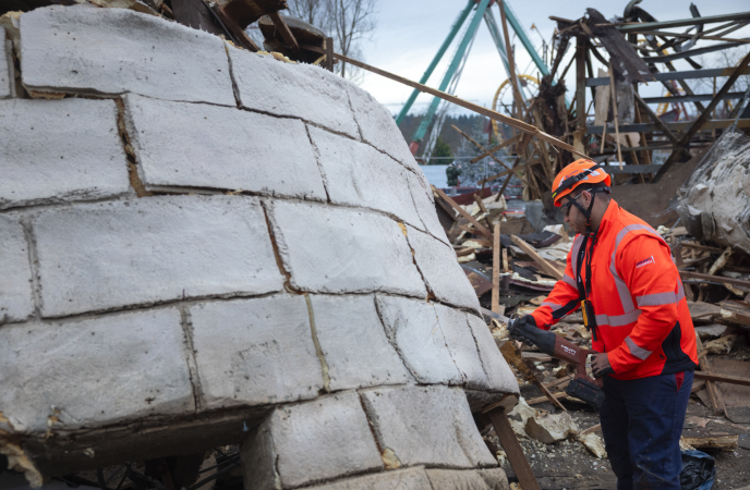 Projet « Londinium » au Parc Astérix, Plailly (60)