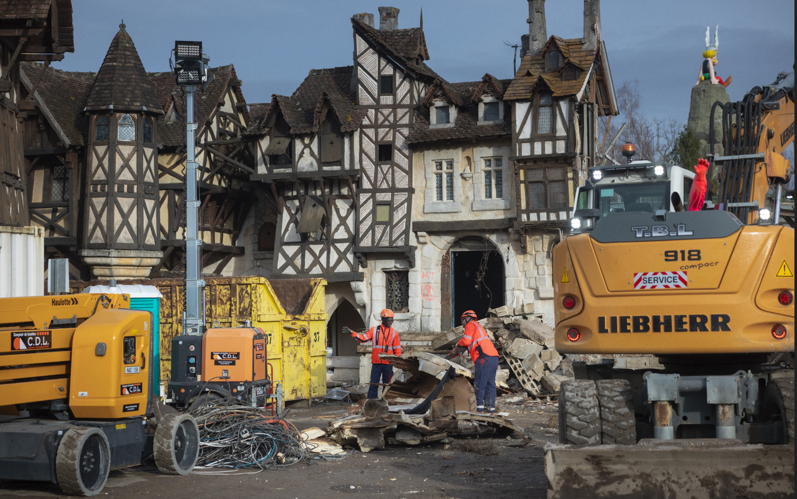 Projet « Londinium » au Parc Astérix, Plailly (60)