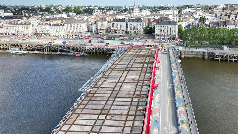 Construction d’un ouvrage de franchissement sur la Loire à Nantes