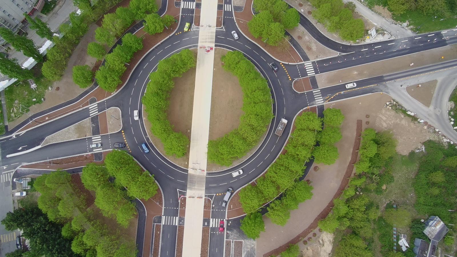 Réalisation du futur bus TZEN 2 reliant Melun à Lieusaint (77)