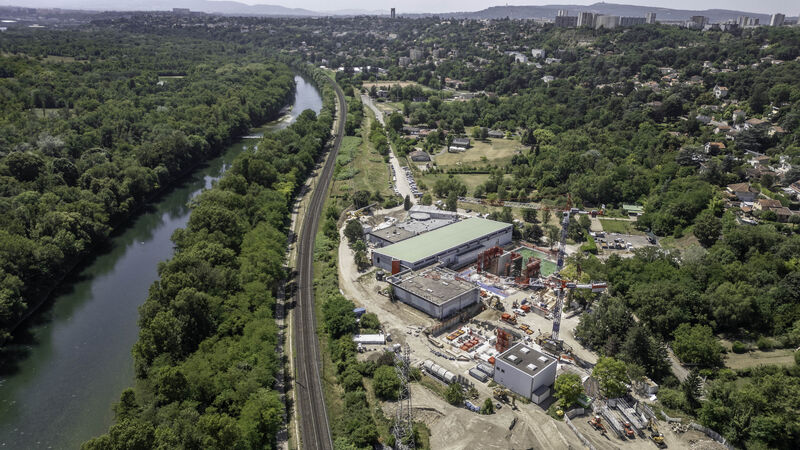 Extension et modernisation de l’usine de production d’eau potable à Rillieux-la-Pape
