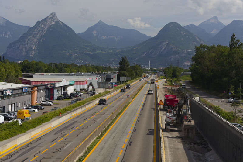 Aménagement de l’A480 et de l’échangeur du Rondeau à Grenoble