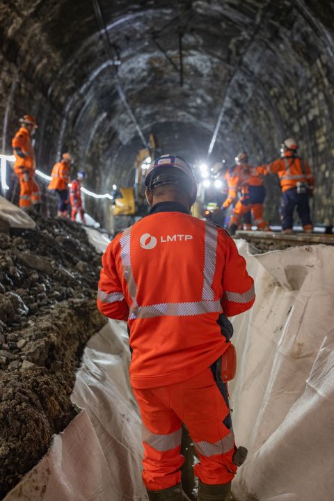 Modernisation du tunnel ferroviaire de Couzon à Rive-de-Gier