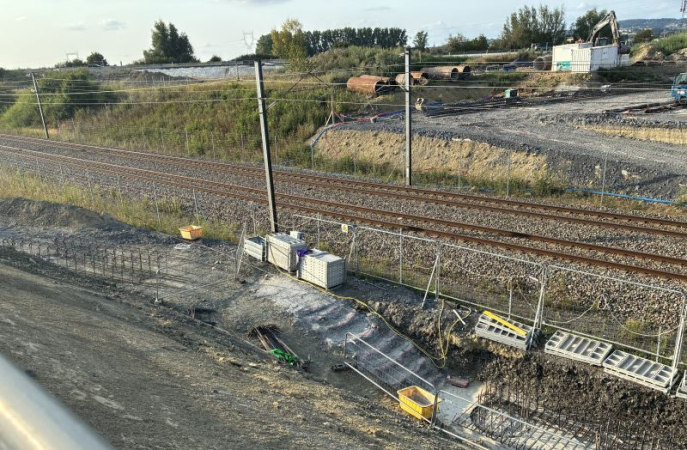 Réalisation des ouvrages d'art entre l’A25 et Strazeele