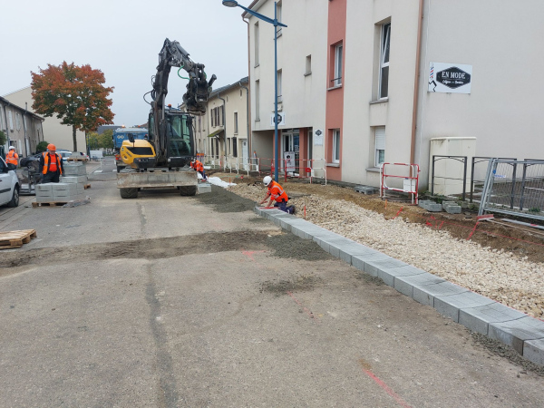 Réaménagement de la Grande Rue à Heillecourt