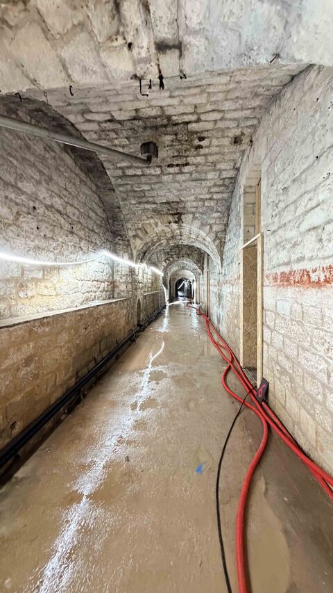 Restauration du fort de Vaux à Verdun
