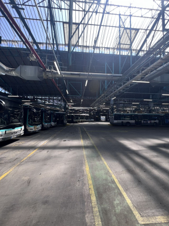 Adaptation du Centre Bus d’Asnières-sur-Seine pour l’accueil de bus électriques