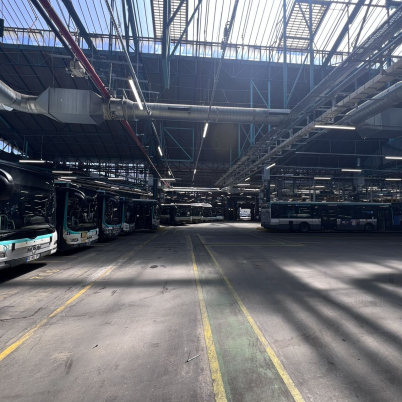 Adaptation du Centre Bus d’Asnières-sur-Seine pour l’accueil de bus électriques