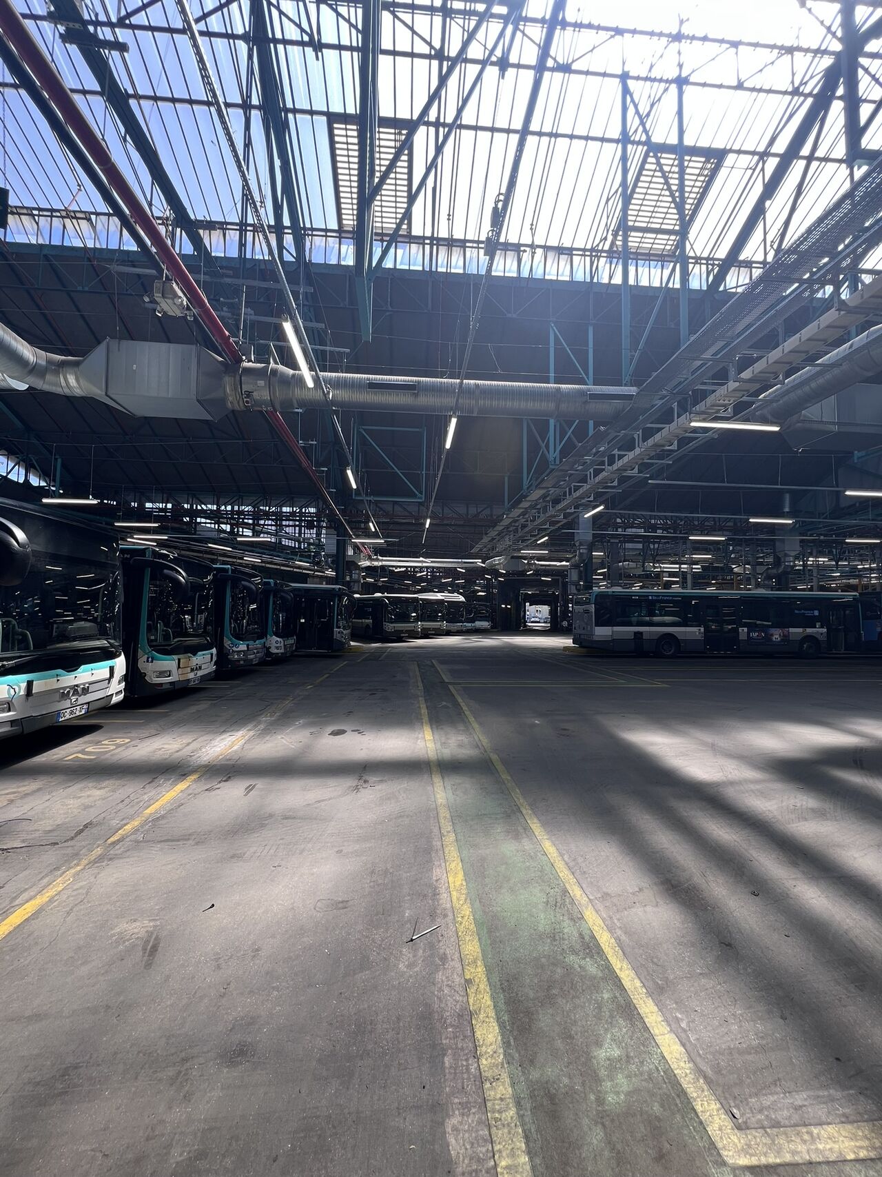 Adaptation du Centre Bus d’Asnières-sur-Seine pour l’accueil de bus électriques