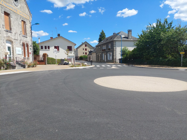 Aménagement de la RD16 à Lapleau