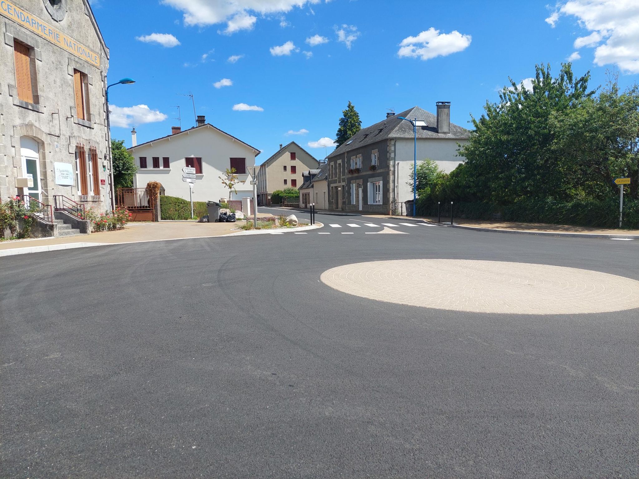Aménagement de la RD16 à Lapleau