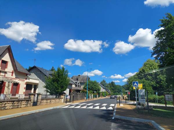 Aménagement de la RD16 à Lapleau