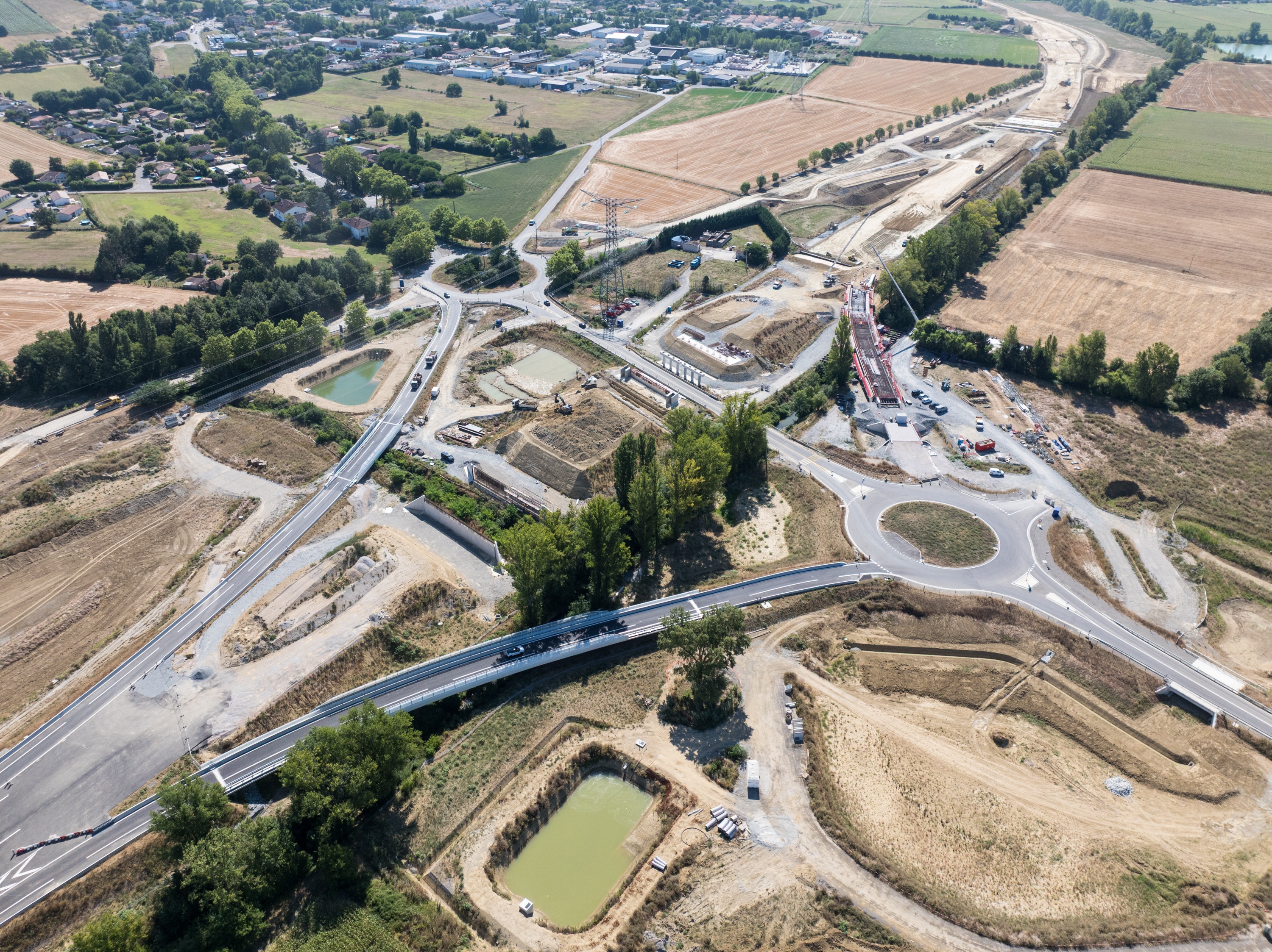 Aménagement de lA680 à Verfeil