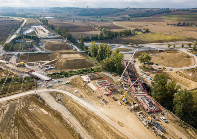 Aménagement de lA680 à Verfeil