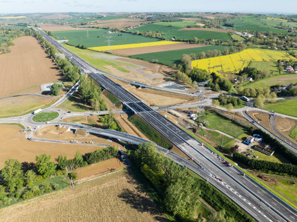 Aménagement de lA680 à Verfeil