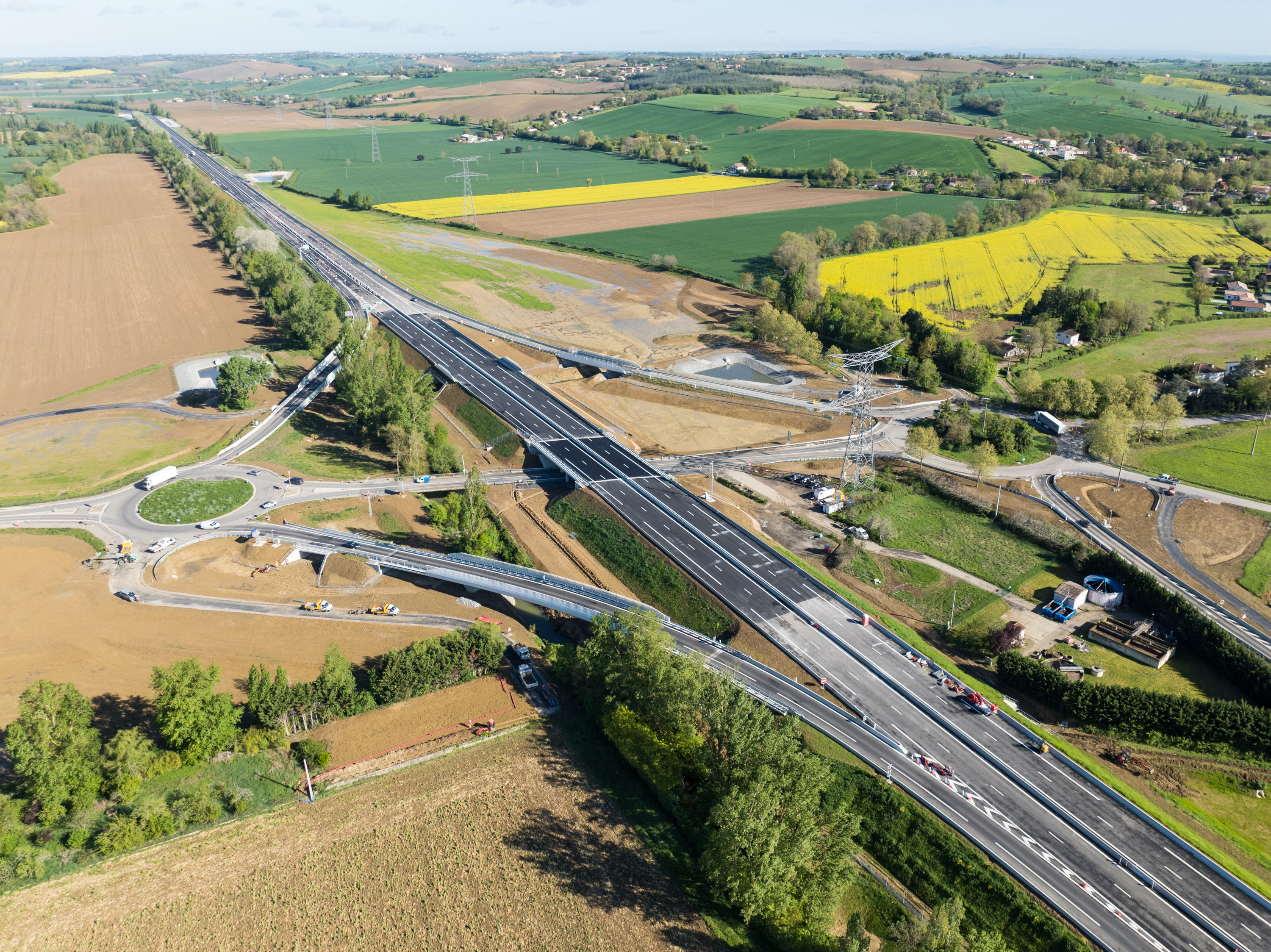 Aménagement de lA680 à Verfeil