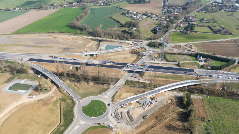 Aménagement de lA680 à Verfeil