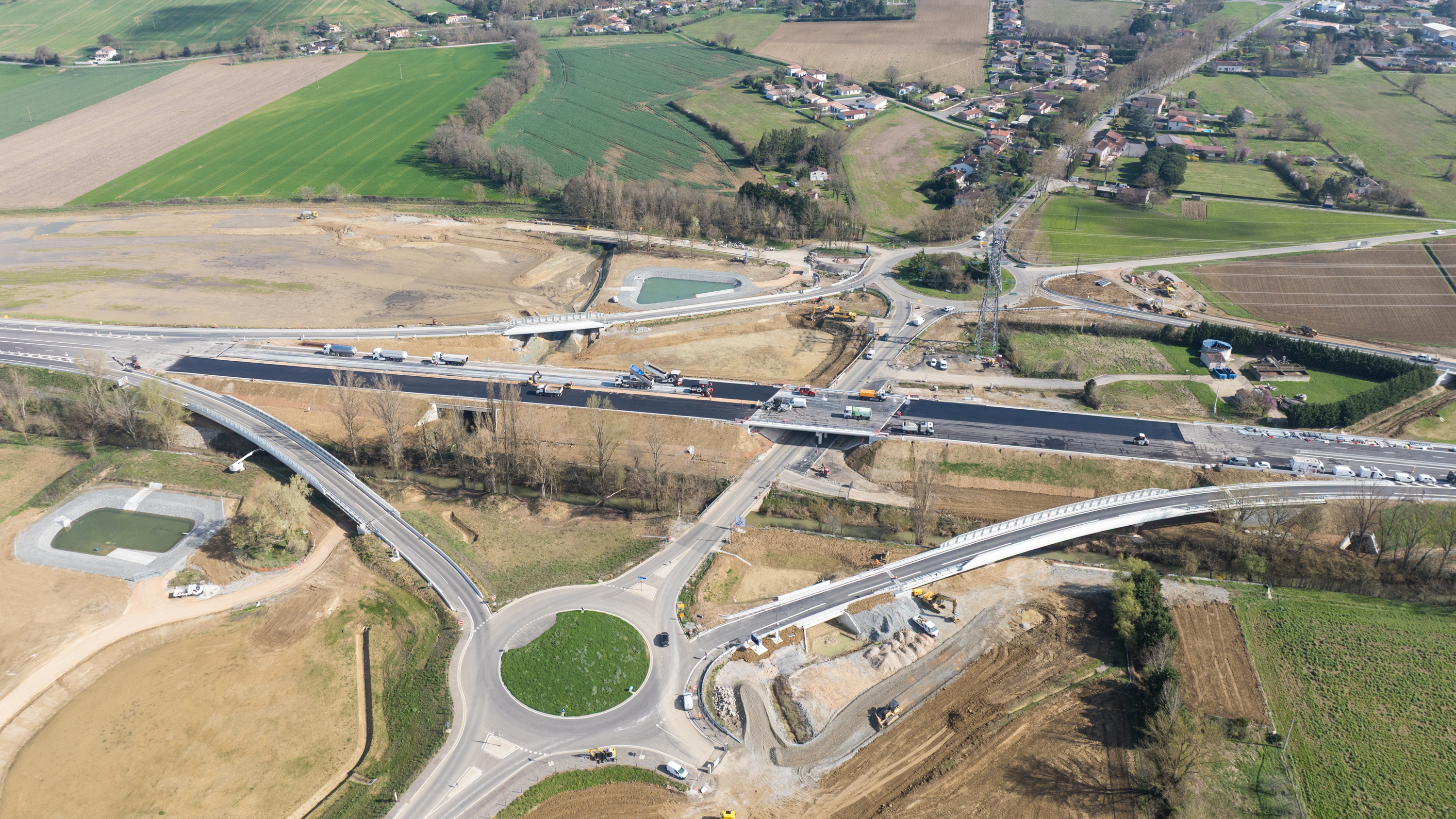 Aménagement de lA680 à Verfeil