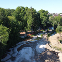 Aménagements hydrogéomorphologiques de la Seine et de la Douix à Châtillon-sur-Seine