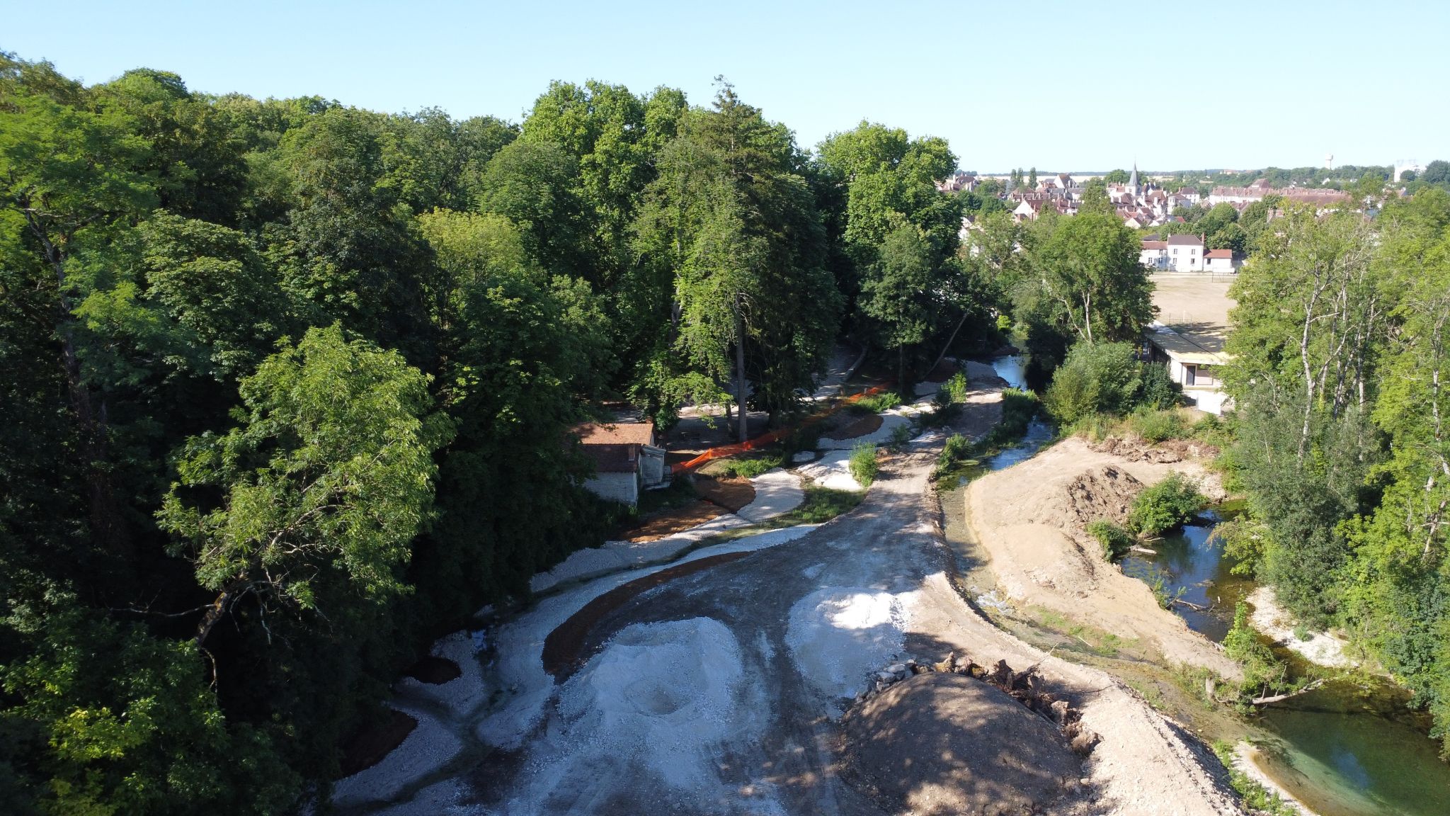 Aménagements hydrogéomorphologiques de la Seine et de la Douix à Châtillon-sur-Seine