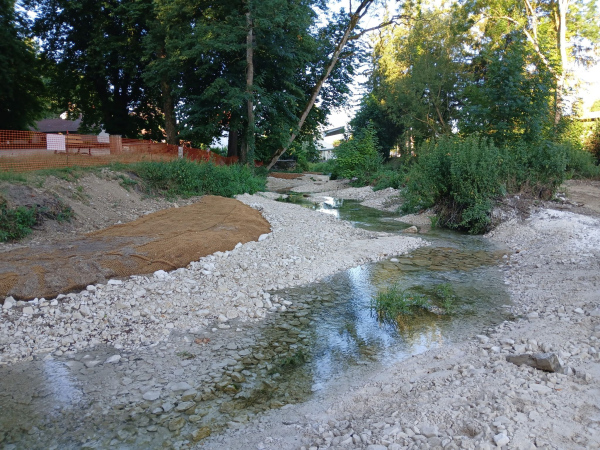 Aménagements hydrogéomorphologiques de la Seine et de la Douix à Châtillon-sur-Seine