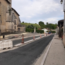 centre-bourg de Montboyer