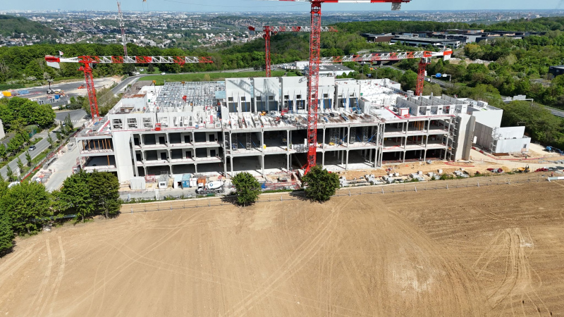 Déconstruction de bâtiments tertiaires pour Colt DCS Developments en Île-de-France