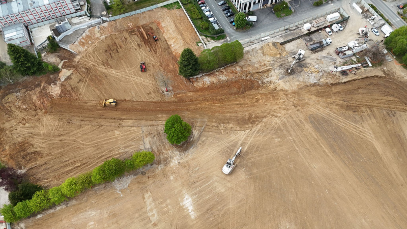 Déconstruction de bâtiments tertiaires pour Colt DCS Developments en Île-de-France