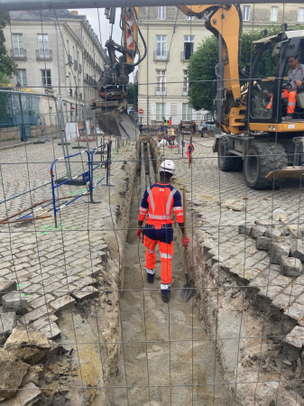 Extension du réseau de chaleur urbain à Nantes