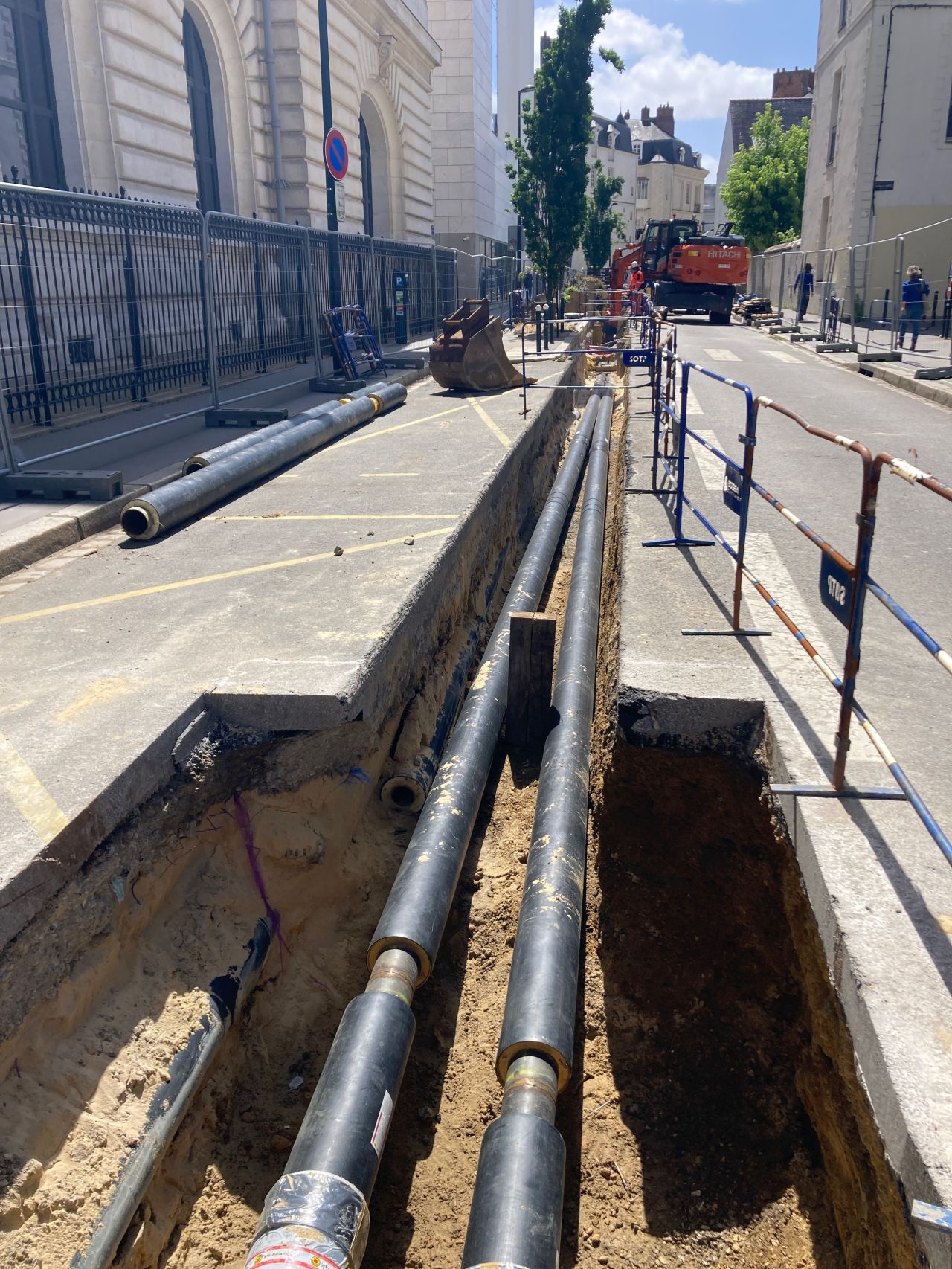 Extension du réseau de chaleur urbain à Nantes
