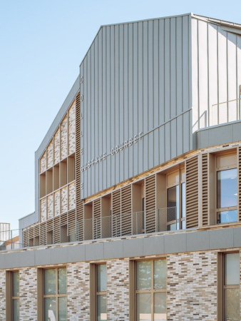 Nouveau collège Gustave-Courbet à Gonfreville-l’Orcher