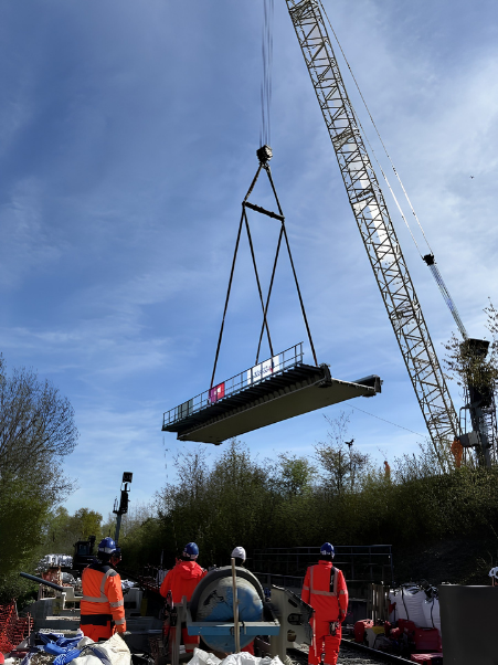 Remplacement du pont-rail de la ZI2 à Montereau-Fault-Yonne